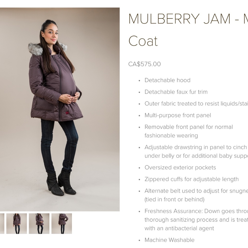 Maternity 3-in-1 Winter Coat